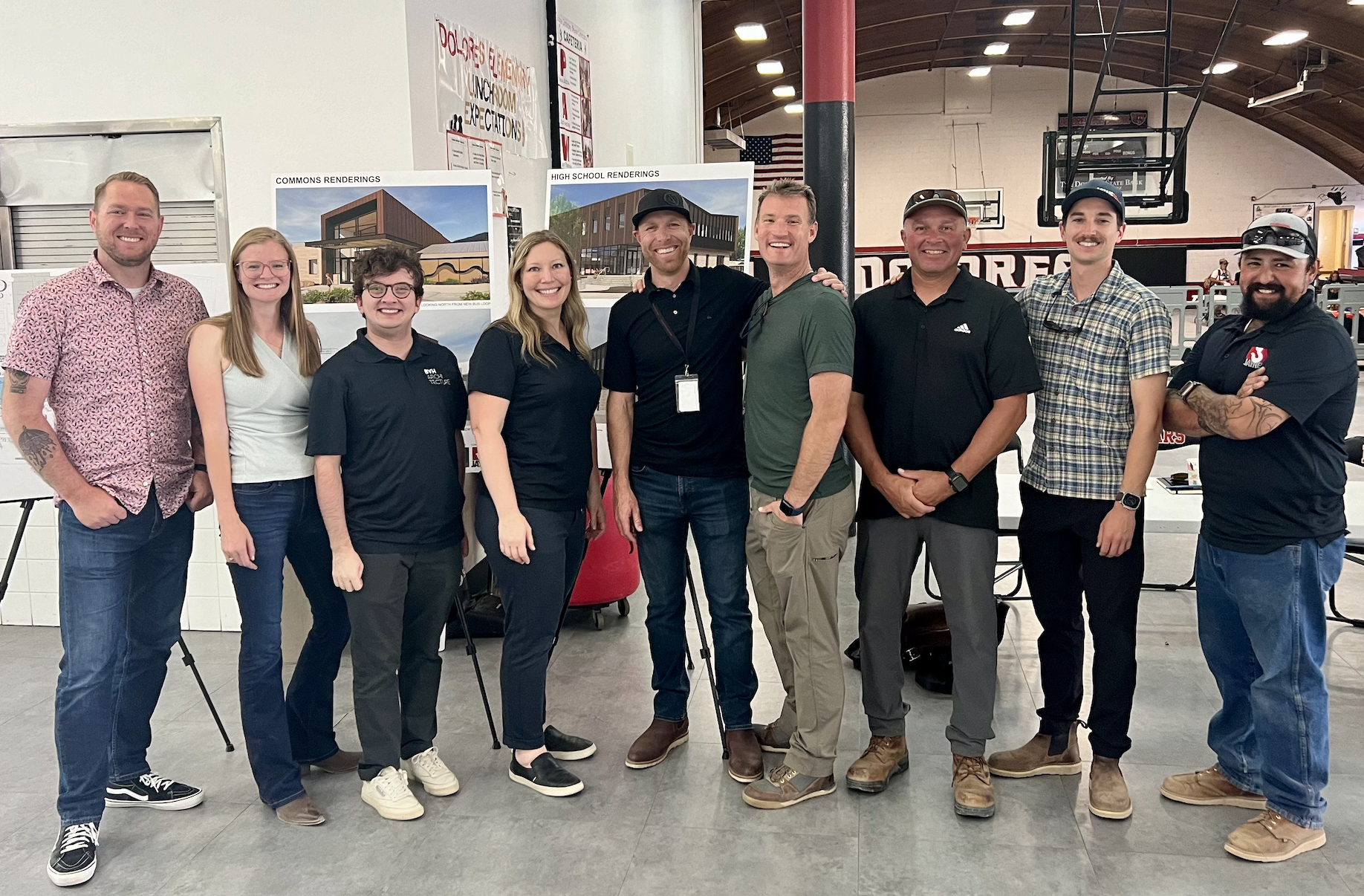 Geoffery Siffring-F&M Architects Isabella James-F7M Architects Sebastian Toalson-BVH Architecture Jennifer Davis- BVH Architecture Max MClosky-F&M Architecture Shay Davis- Jaynes PM Mark Trujillo-Jaynes Senior Sup Matt Prinster-Artaic group owners rep Nicholas Valencia-Myself