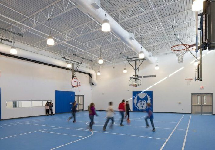 Marie Hughes Elementary School Gymnasium